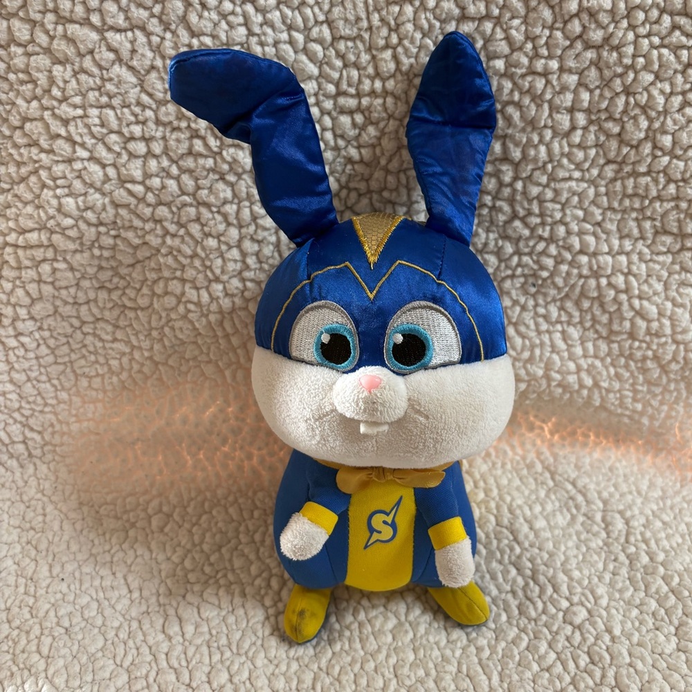 Blue and Yellow Plush Toy